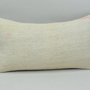 Cuscino fatto a mano, cuscino Kilim, cuscino turco, decorazione domestica, cuscino da panca, cuscino tessuto a mano, cuscino, copertura del cuscino 8 x 16 1256