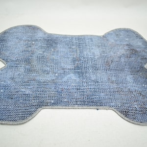 Bone shaped mat, Pet food mat, Puppy gift, Dog mat, Custom pet mat, Dog food mat, Pet supplies, Pet gifts, Floor mat, , Dog lover gift 269