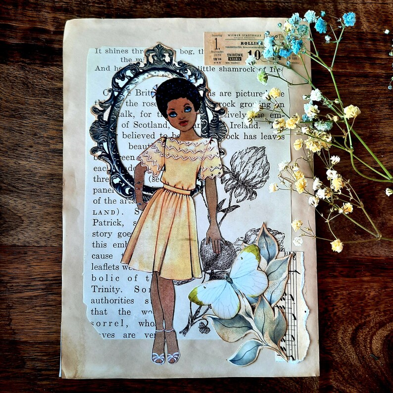 Vintage Printable Paper Dolls Retro Eighties Fashion Girls Collage ...