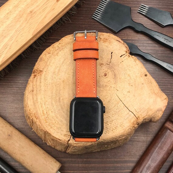 Handmade Authentic Louis Vuitton Apple Watch Band All series 8-7-6