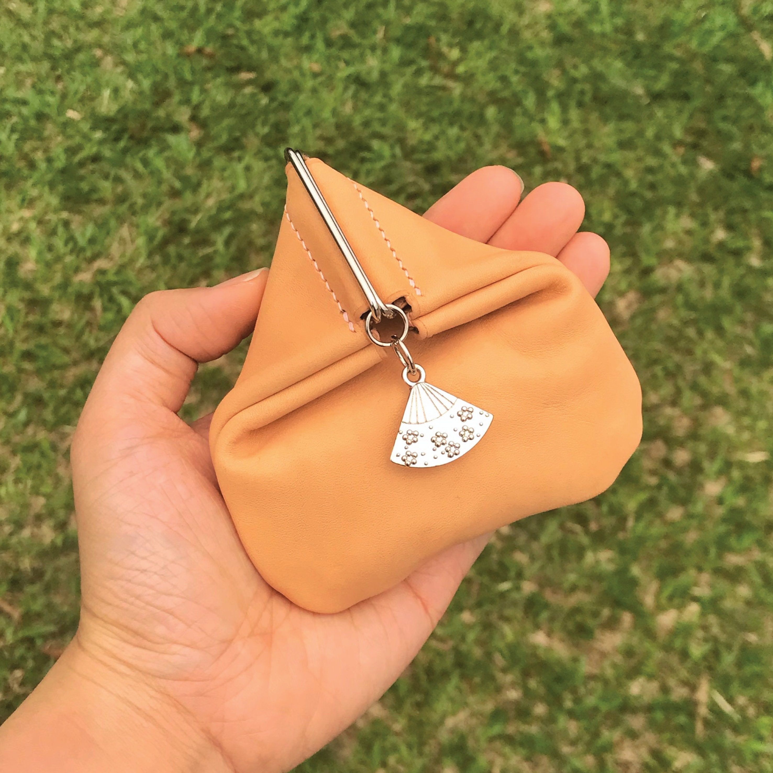 【FILLINTHEBLANK】24SS Crinkle Onigiri Coin Bag Crinkle Onigiri Coin Bag (butter) - FILLINTHEBLANK | 60