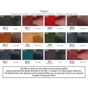 12-Colors Pueblo Leather | Slim Credit Card Holder | Personalized Minimalist Leather Case | Unisex Purses | Handmade Front Pocket Wallet