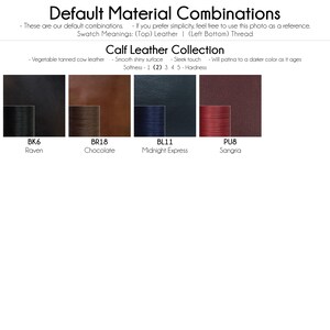 Personalized Handmade Zip Cardholder | 4-Colors Calf Leather | Multiple Card Slots & Easy Access Zipper for Coins | Perfect for Daily Use