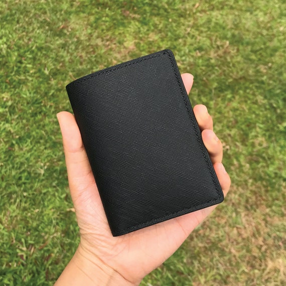 Black Saffiano Leather Wallet