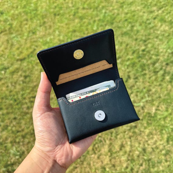 【ほぼ未使用】 VISITING CARD CASE Business Card Case | 8-colors Japanese Tochigi Full-grain Leather