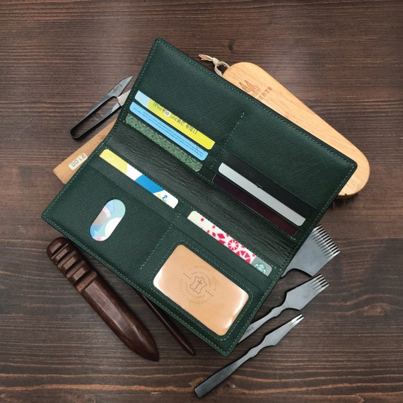 小物 Long Horizontal Wallet Khaki Green Long Horizontal Wallet Khaki Green