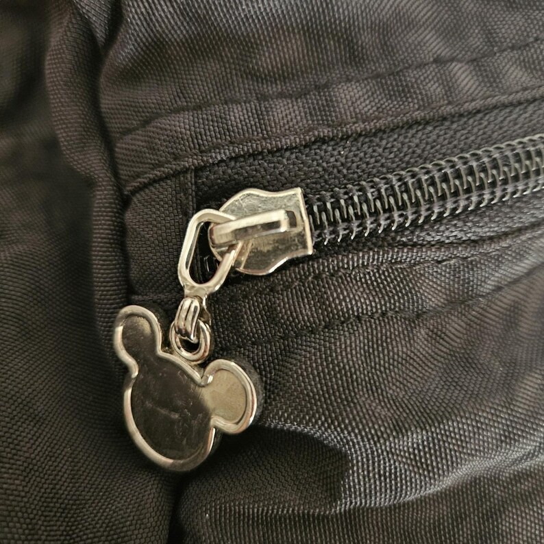 Sac de sport noir vintage années 90 Mickey Mouse Unlimited Disney image 6