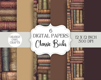 Pack de papier numérique Classic Books