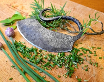 Hand forged Herb chopper and dicer