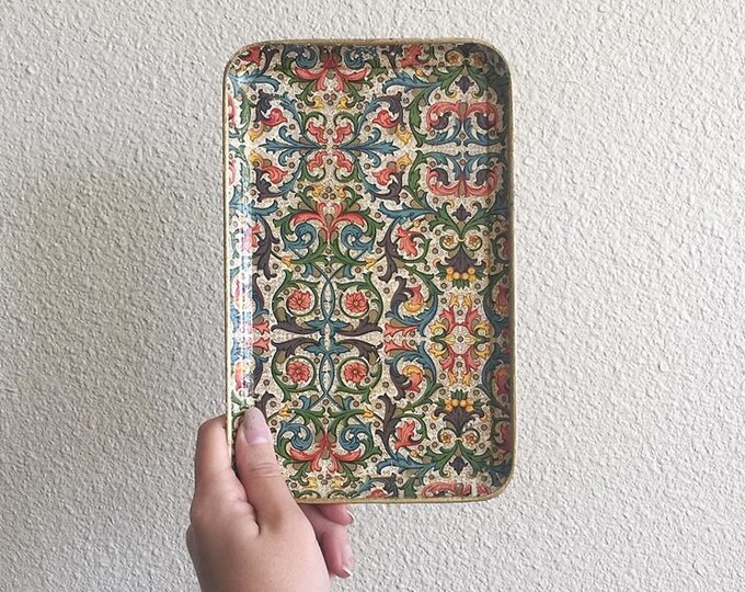 Vintage Decorative Tray Vintage Bohemian Tray Shot Glass Etsy