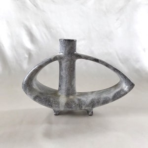 Vintage MCM Toyo Ikebana Pottery Vase, Japanese Vase, Simple Decor, Japanese Decor, Minimalist Home Decor, Unique Vase Minimalist Vase Decor