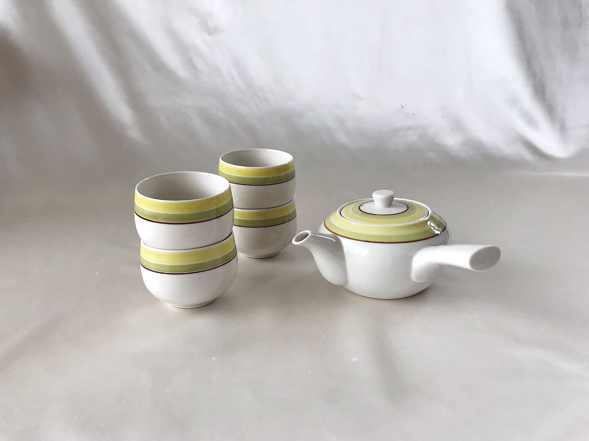 Kitchen & Dining Home & Living 5pc Retro Japanese Tea Set Japanese