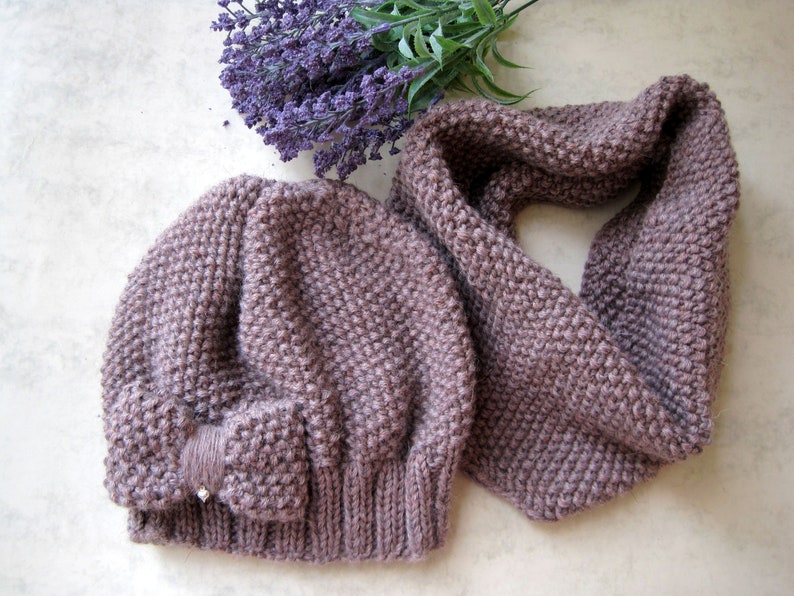 Set beanieloop scarf for kids