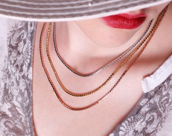 Necklace Necklace without Pendant Gold Color