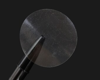 Clear Seal Labels 50mm diameter circles, 1000 per roll. Ideal for sealing products, gifts, jars, packets plus much more.