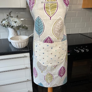 Cotton Adult Apron, Mother’s Day present, bakers apron, housewarming gift,