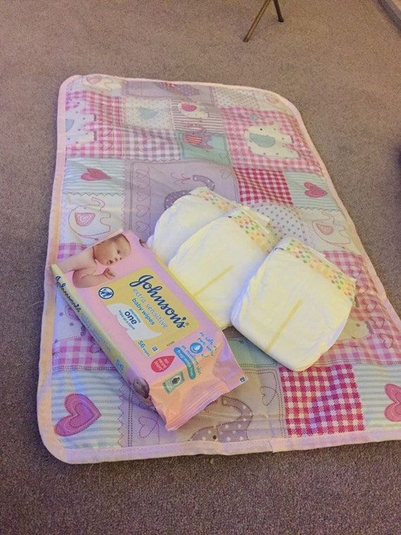 elephant baby changing mat