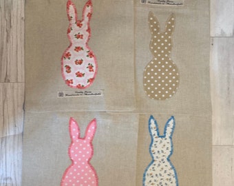 Mini Shopper bag, childs shopping bag, small market bag, present for girls, bunny lovers gift,