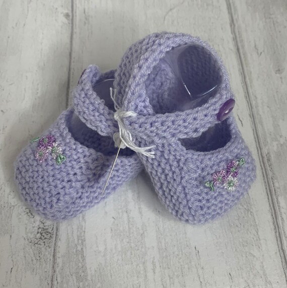 Lilac store baby shoes