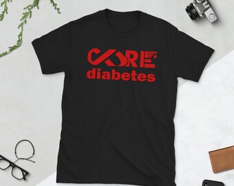 Diabetes Type 1&2 Find the Cure Short-Sleeve Unisex T-Shirt 