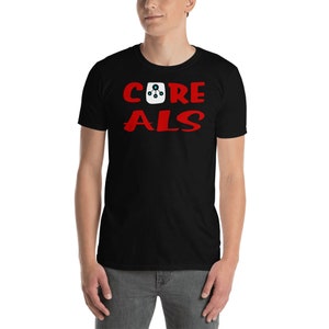 Cure ALS Awareness #1 Short-Sleeve Unisex T-Shirt Amyotrophic Lateral Sclerosis Motor Neurone Disease MND Ice Bucket Challenge Lou Gehrigs