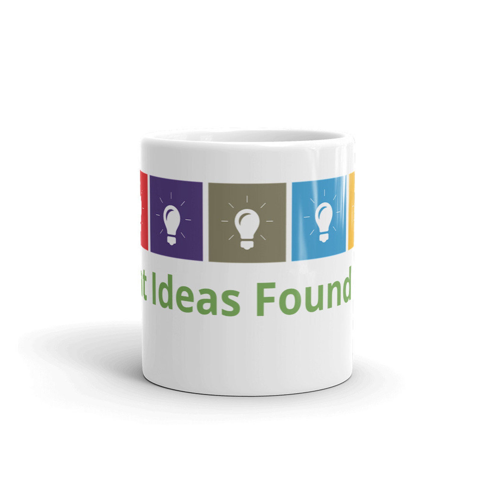 Bright Ideas Light Bulb Coffee Mug Etsy