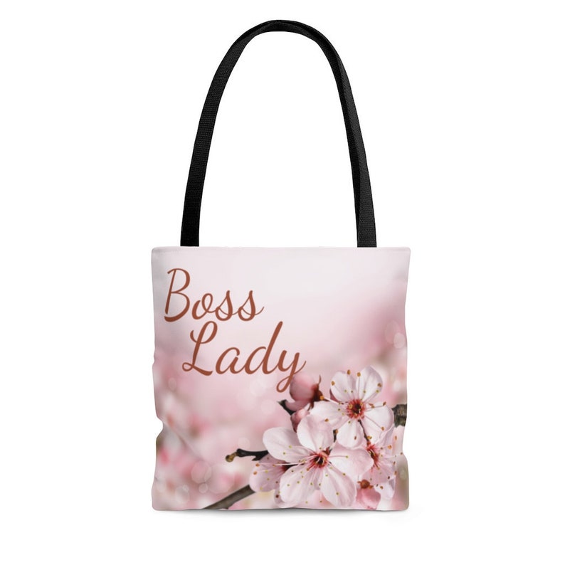 Boss Day Gift Floral Boss Lady Tote Bag Gift for Boss