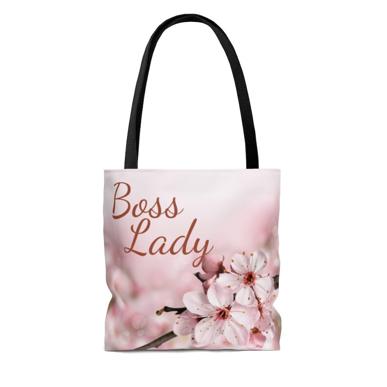 Boss Day Gift Floral Boss Lady Tote Bag Gift for Boss