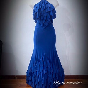 Irene set in diverse kleuren voor flamencodans.