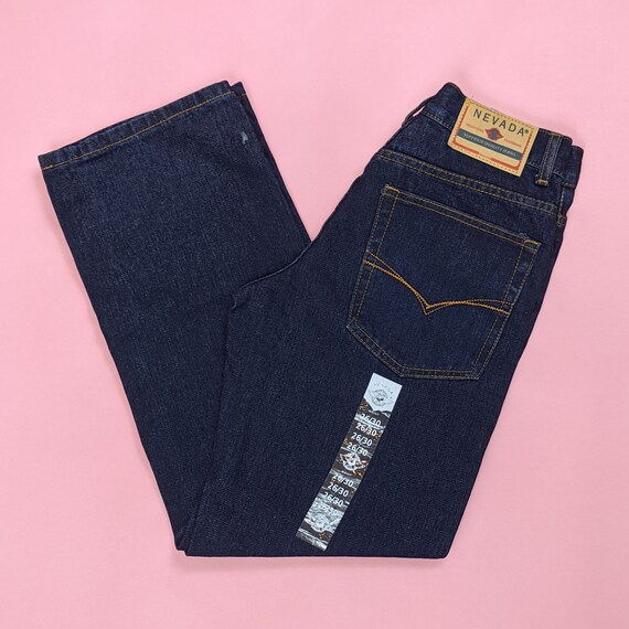 VTG 90s Deadstock Nevada Dark Wash Straight Leg Je