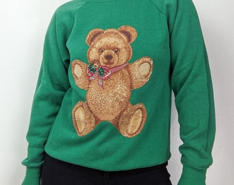 bears green sweatshirt