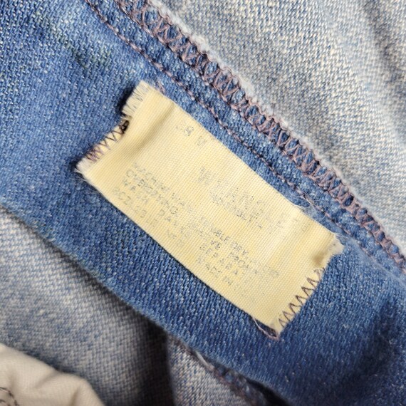 Vintage 1970s Wrangler Bootcut Blue Jeans (size 3… - image 4