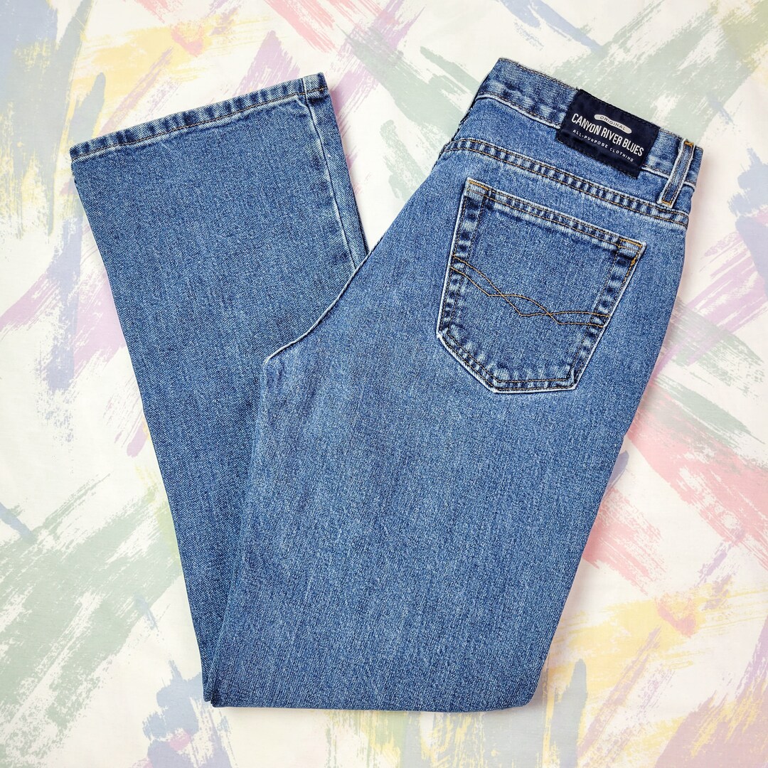 Vintage 90s y2k Canyon River Blues Bootcut Jeans Etsy UK