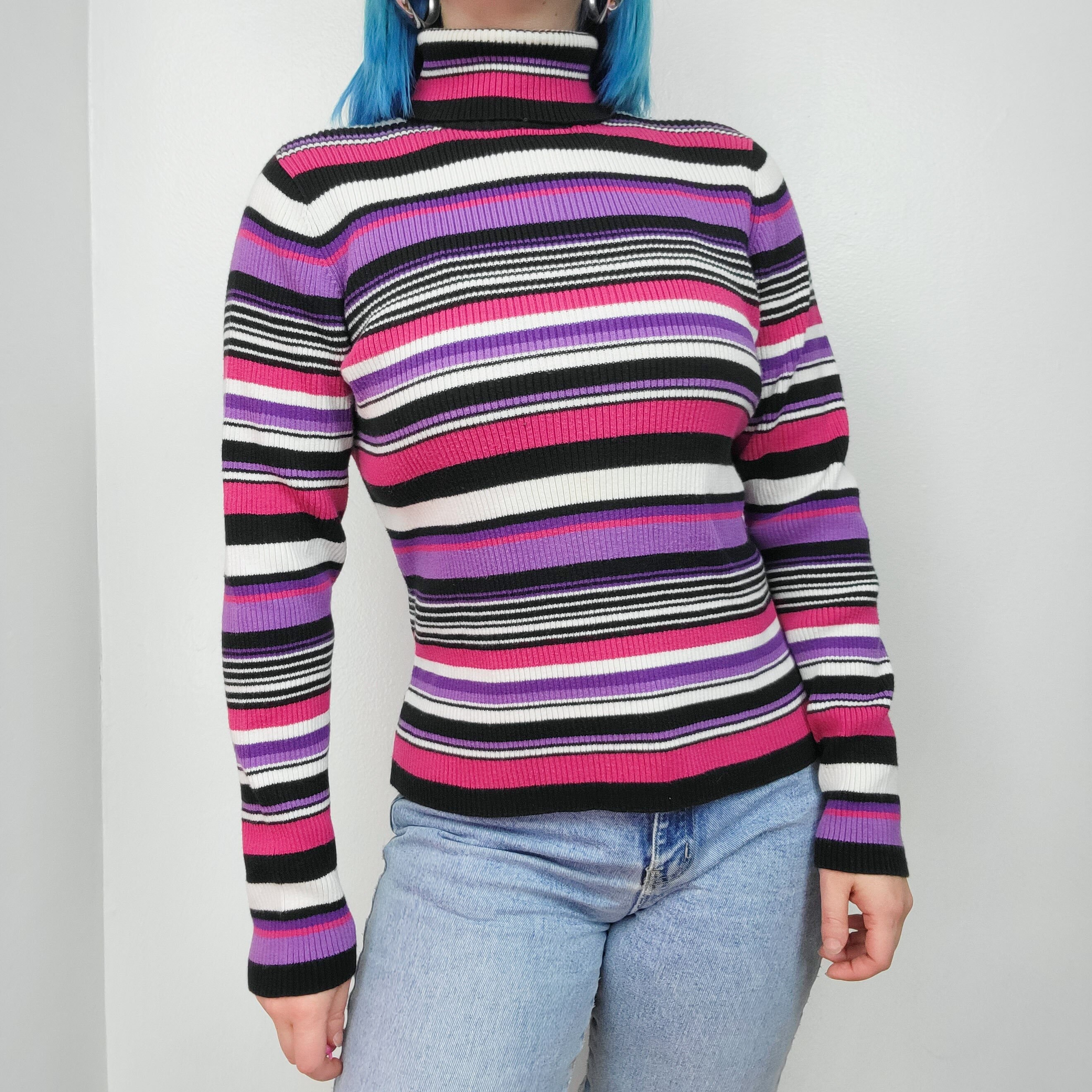 Purple Turtleneck - Etsy