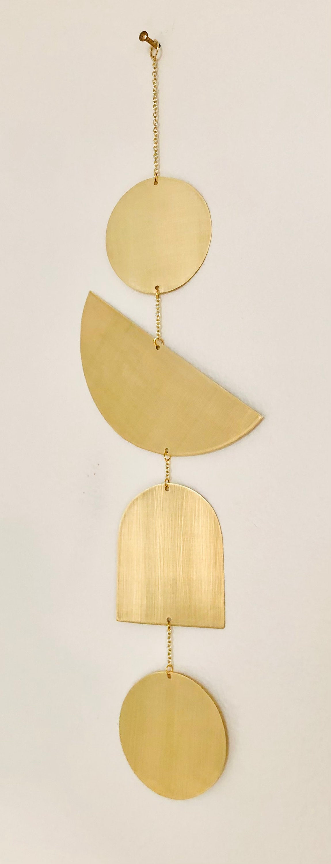 Brass Moon Wall Hanging main image 1