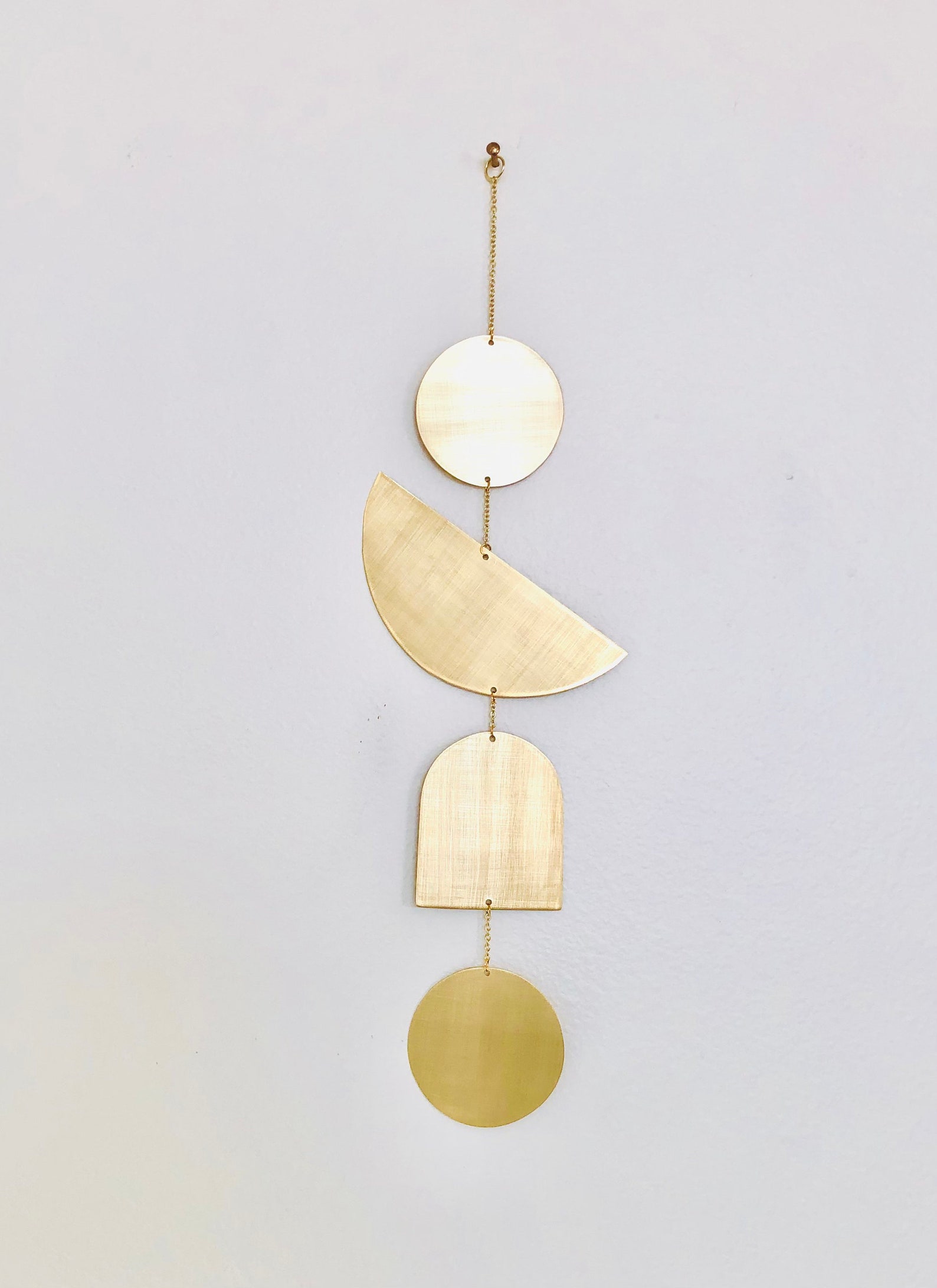 Brass Moon Wall Hanging