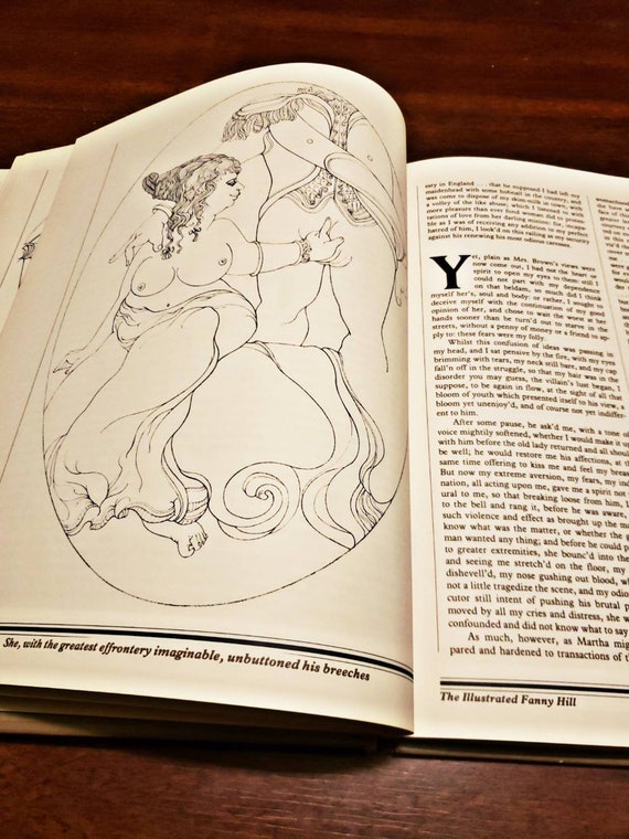 MEMOIRS OF A WOMAN OF PLEASURE or FANNY HILL (illustrated)