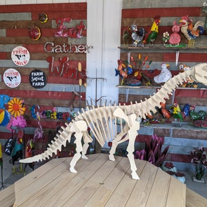 Giant Brachiosaur 3D Puzzle - Free Shipping