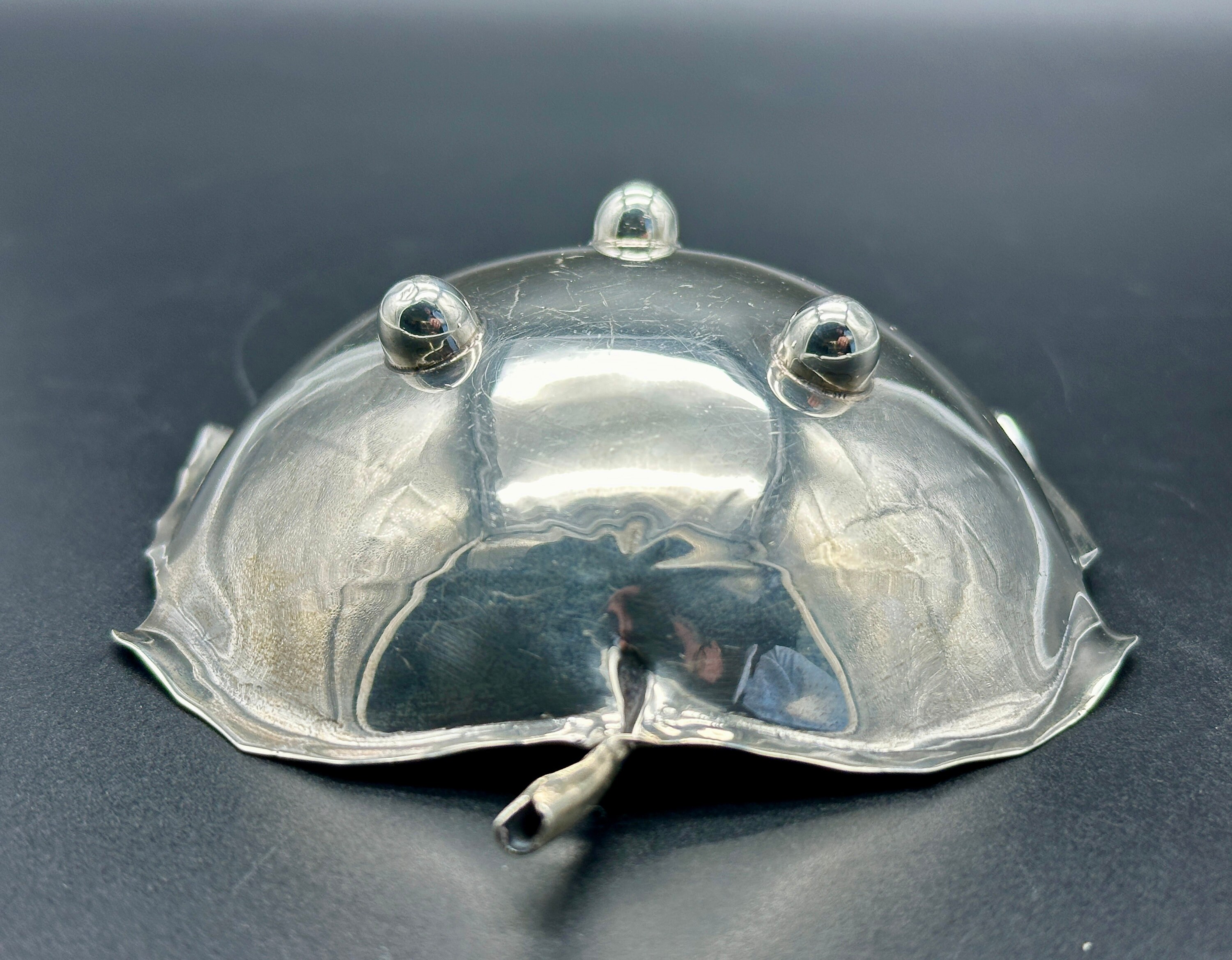 Vintage Alfredo Sciarrotta Hand Made Sterling Silver Tobacco
