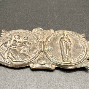 Antique St Christopher Plaque