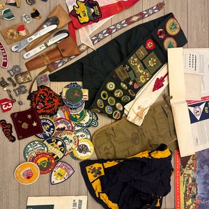 Vintage 1950’s Boy Scout Treasure Trove!!