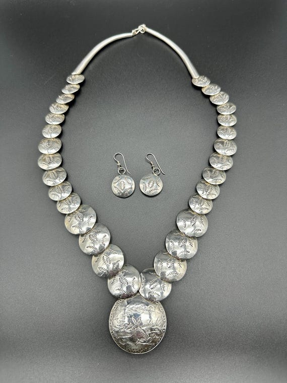 Vintage SET Apache Comanche Mark Jimenez Sterling… - image 2