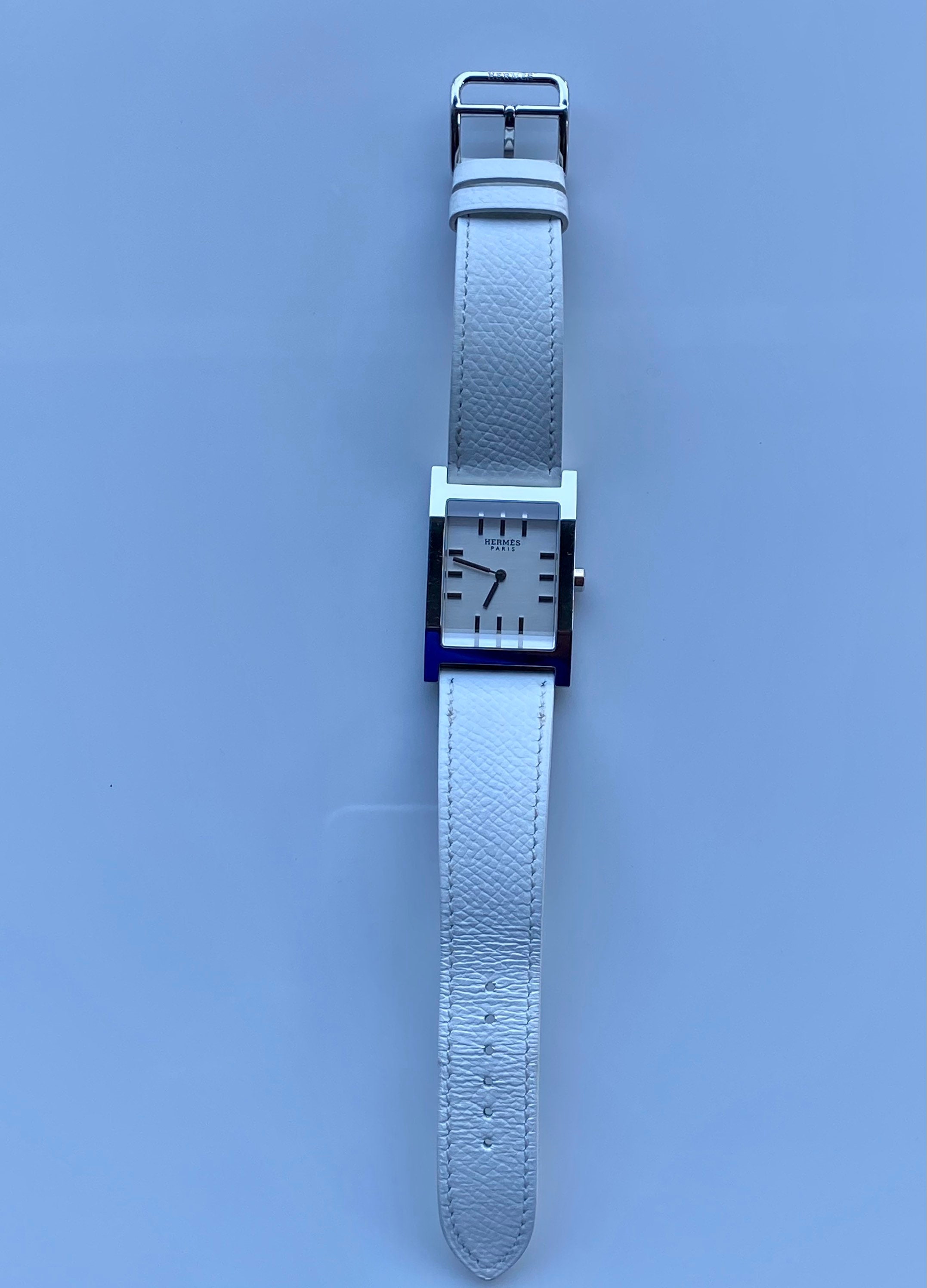 Classy Hermes Watch With Additional Leather Band Etsy