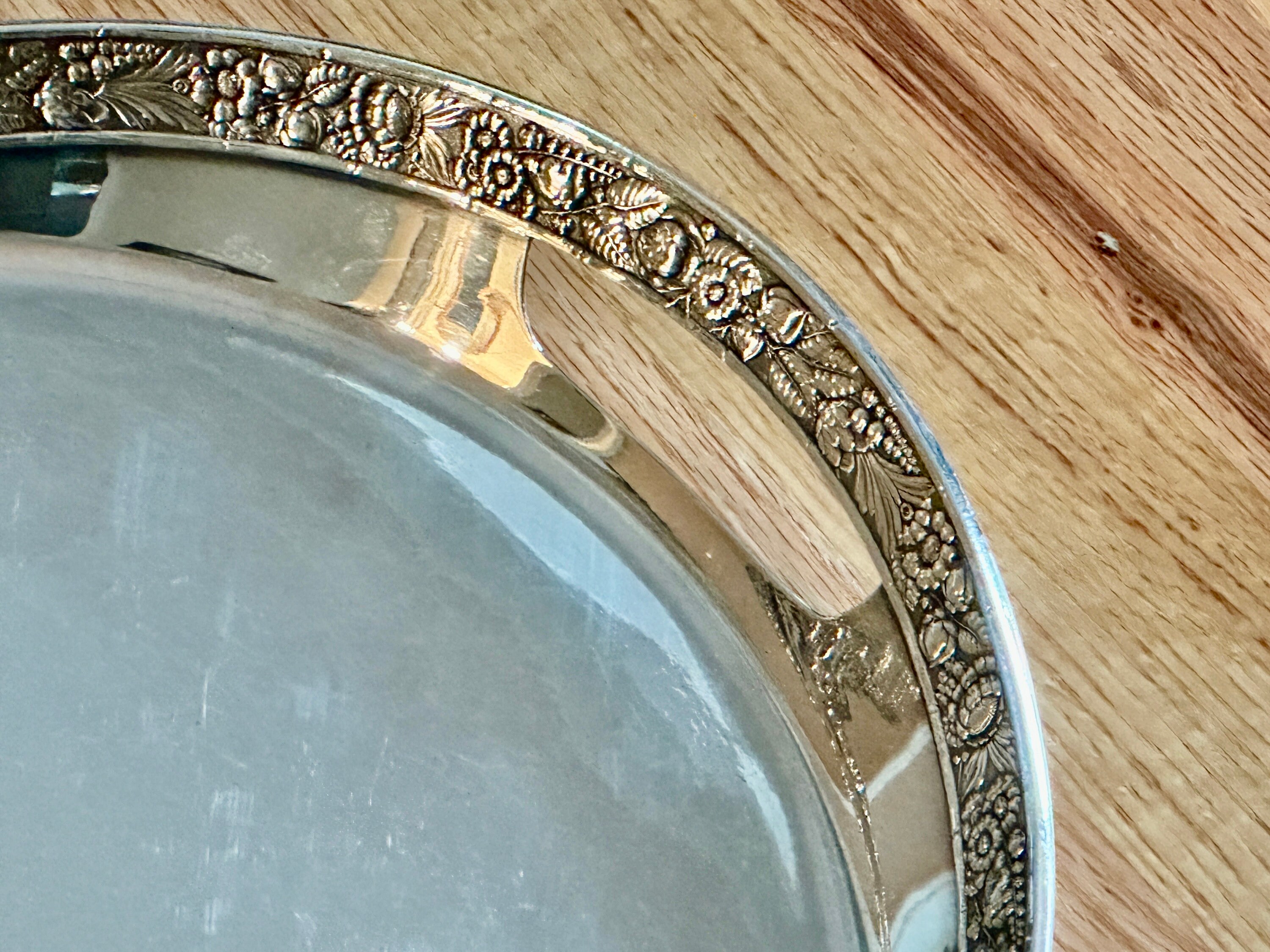 Large Gorham Co Silver Soldered Serving Tray C1900 - Etsy