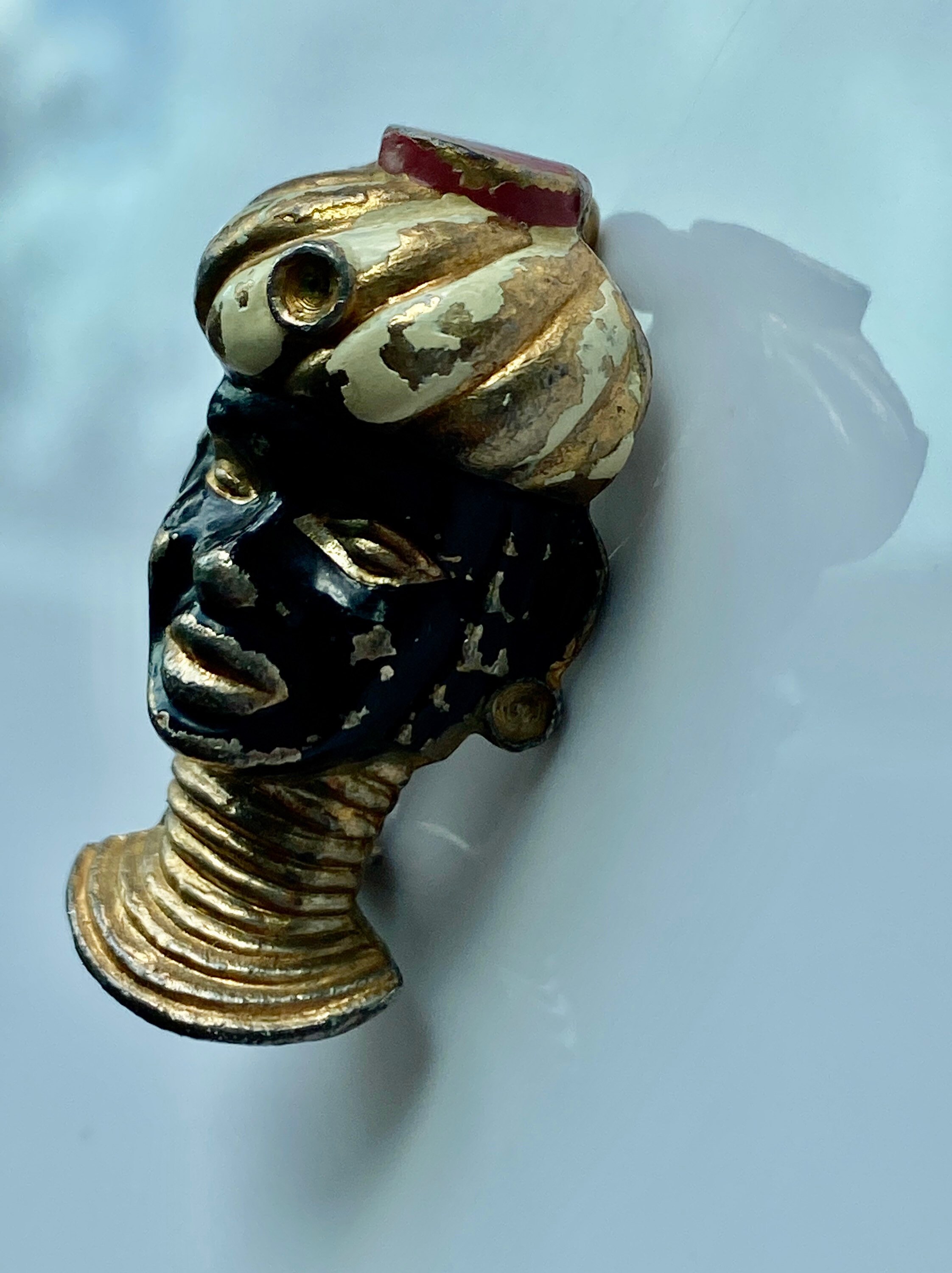 Blackamoor brooch cheap for sale