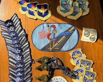 US Military Patches & Whistle Lot!