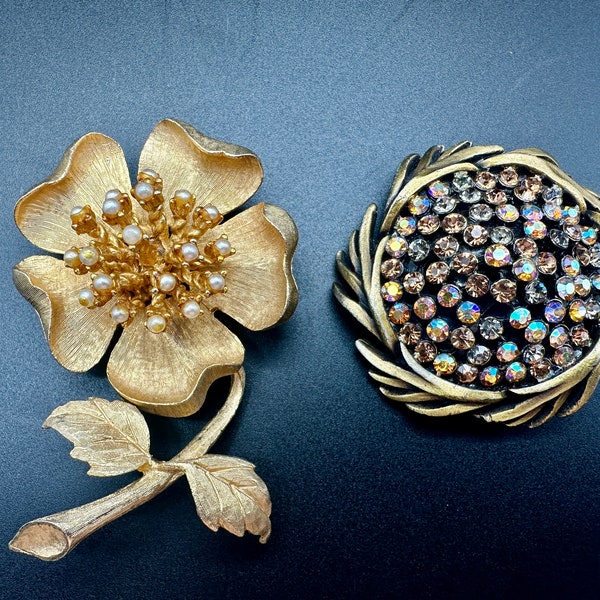 Vintage Karu & Cori 1961 Brooch Pins