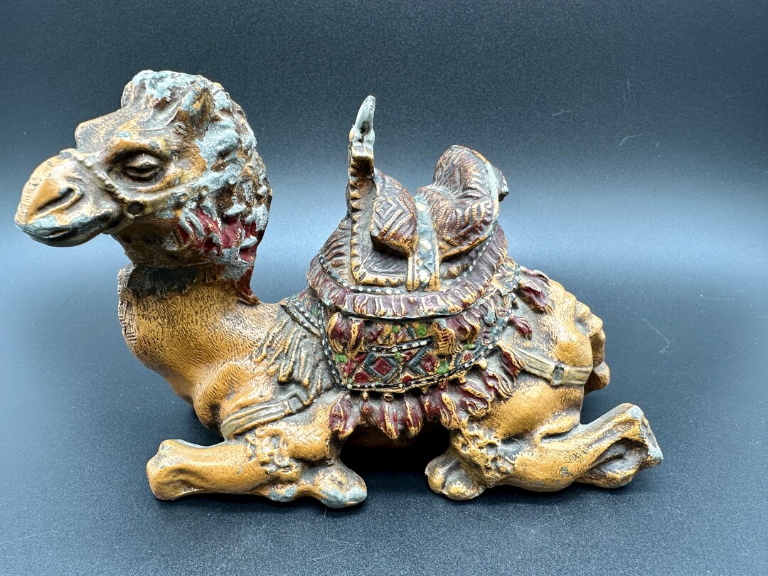 Antique 1920s Moorish Camel Inkwell - Etsy