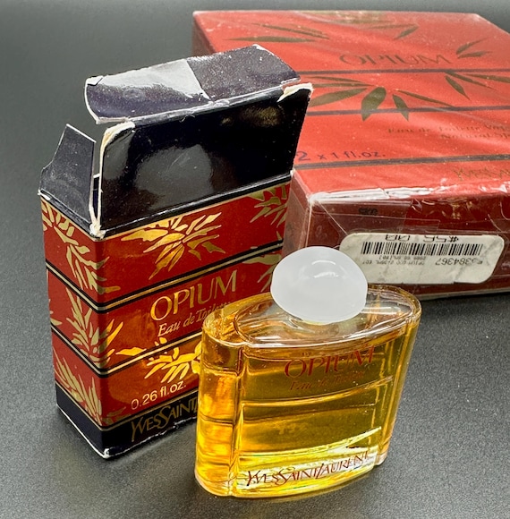 Vintage Opium Yvette Saint Laurent Eau De Toilette Perfumes Set - Etsy