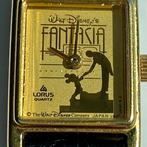 Walt Disney Fantasia 50 Years Lorus Quartz Watch!